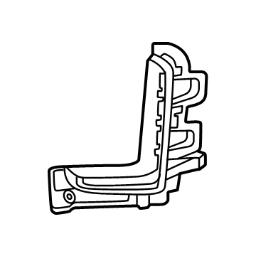 GM 42861889 MOLDING-FRT BPR FASCIA UPR