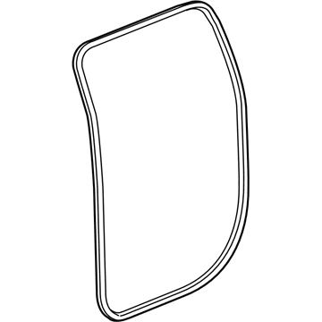 2021 Chevy Silverado 1500 Door Seal - 84237252