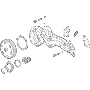 2020 Chevy Corvette Water Pump - 12714605