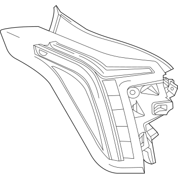 GM 87864508 LAMP ASM-RR BODY STRUCTURE STOP