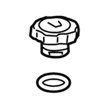 Chevy 12589430 Filler Cap