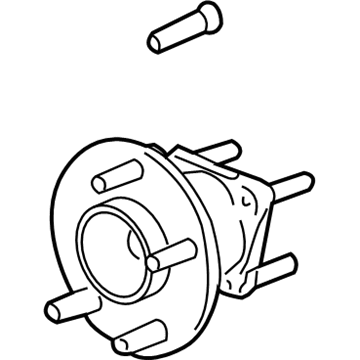 2006 Pontiac Montana Wheel Bearing - 88967271