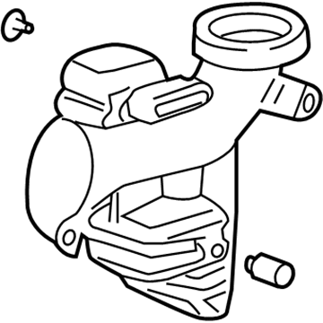 GM 25847919 Duct,Rear Intake Air(W/Resonator)