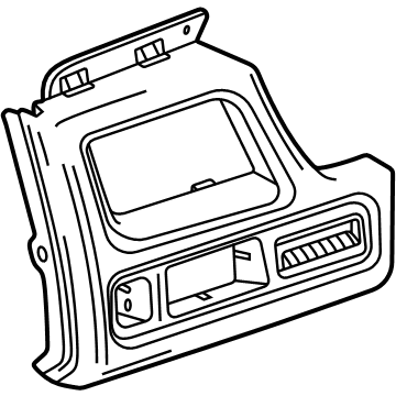 GM 84745553 Pad Assembly, I/P Tr *Maple Sugar