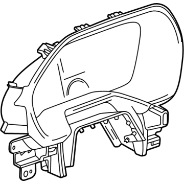 GM 86822054 PLATE ASM-I/P CSTR TR *DK ATMOSPHER