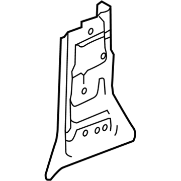 Chevy 22904451 Filler Panel