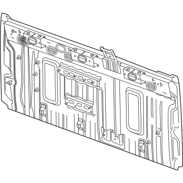 GMC 84612731 Back Panel