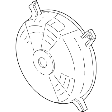 2002 Chevy Tracker Fan Blade - 91177108