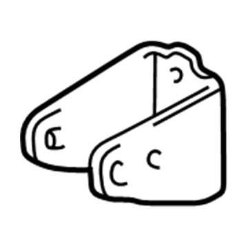 GM 88969060 Bracket,Trans Front Mount