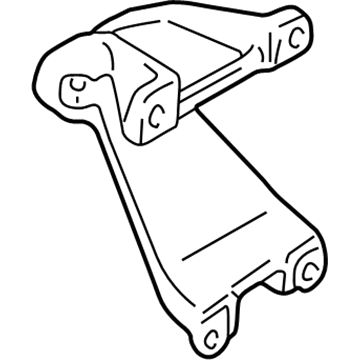 GM 30020643 Bracket,Engine Front Mounting,RH (On Esn)