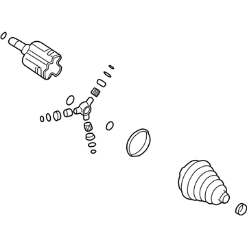 Buick 26073376 Inner Joint