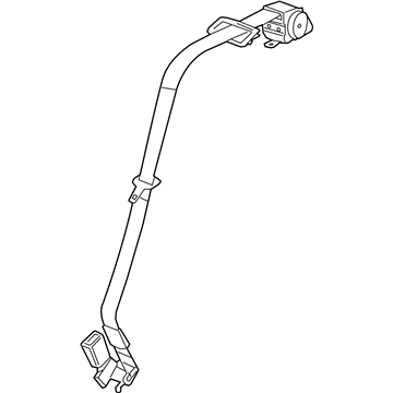 Cadillac 19352681 Center Belt Assembly