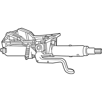 2017 Chevy Caprice Steering Column - 92272276