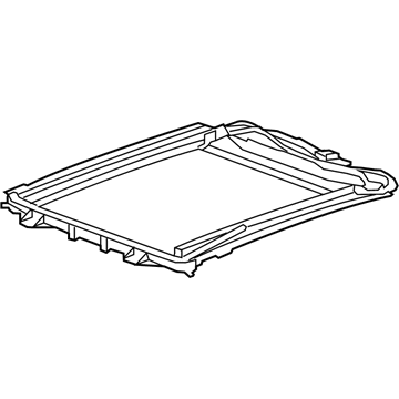 Cadillac 23131838 Sunroof Frame