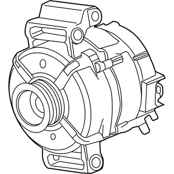 2012 Chevy Captiva Sport Alternator - 13597244