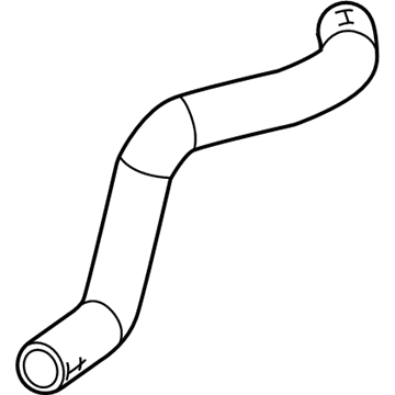 2018 Chevy Camaro Radiator Hose - 84128883