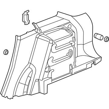 Chevy 10385930 Lower Trim Panel