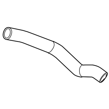 Chevy 84016171 Upper Hose