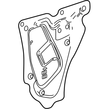 Chevy 84734768 Water Deflector