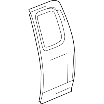 GM 15113620 Panel, Rear Side Door Outer