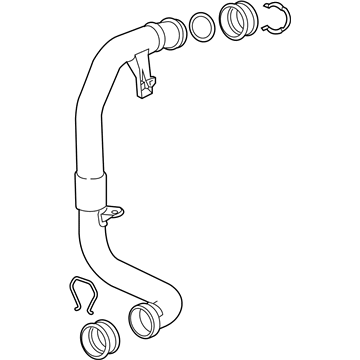 Chevy 84836353 Air Outlet Tube