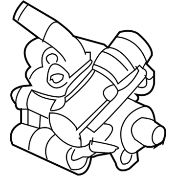 Pontiac 15868352 Power Steering Pump