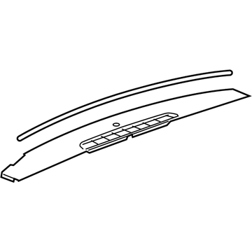 Cadillac 23224733 Upper Trim Panel