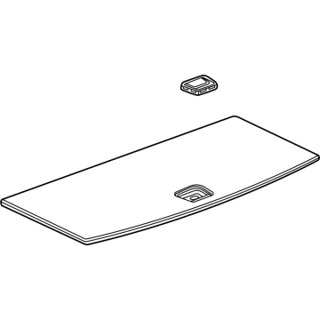 GM 84944689 Panel Assembly, Load Flr Tr *Parchment