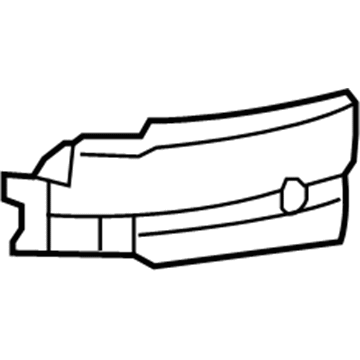 Chevy 22737638 Side Extension