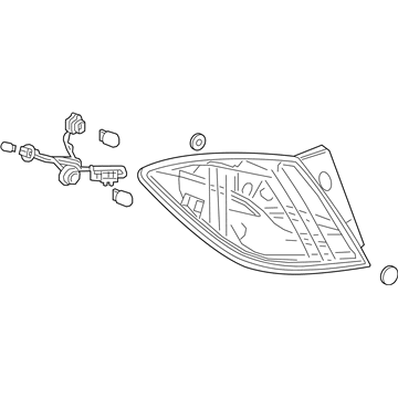 Chevy 39124811 Tail Lamp Assembly