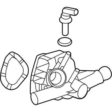 Buick 55512491 Water Outlet