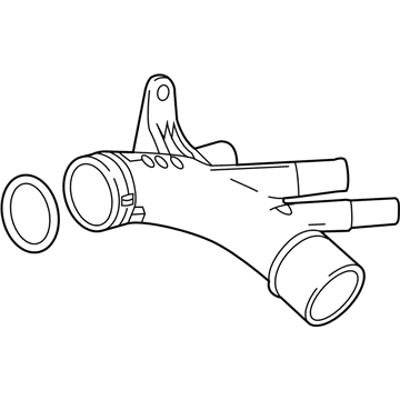 GMC 55589331 Inlet Pipe