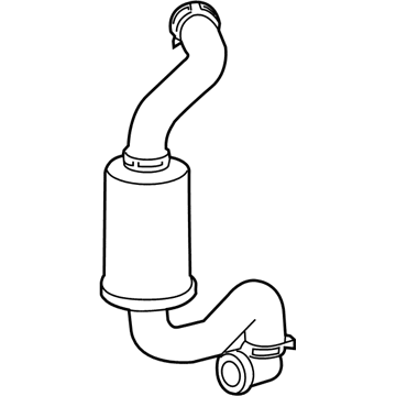 GM 22759748 Hose Assembly, Secondary Air Injection Pump Inlet