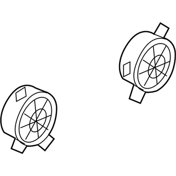 Cadillac 89023368 Fan Motor