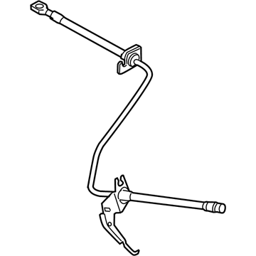 2008 Saturn Astra Brake Line - 13334945