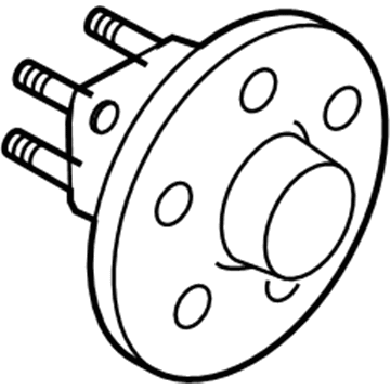 Saturn 93178626 Hub & Bearing