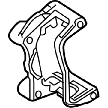 Saturn Brake Caliper Bracket - 93181277