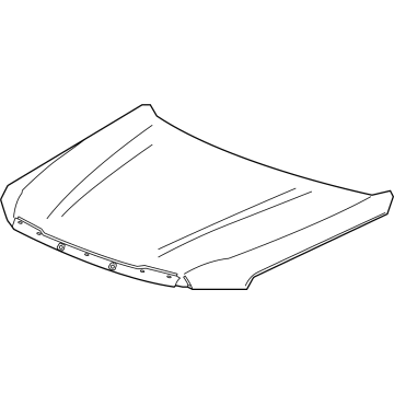 GMC 85112716 Hood