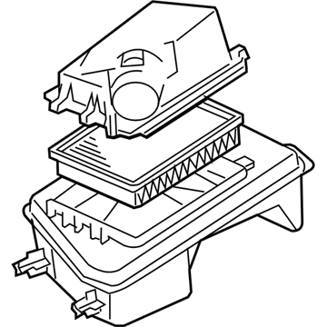 2004 Chevy Malibu Air Filter - 89047813