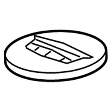 Cadillac 12657805 Emblem