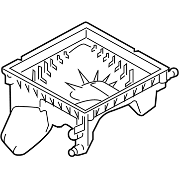 GM 13324651 Housing, Air Cleaner Lower