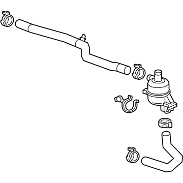 2012 Buick LaCrosse Cooling Hose - 20836302