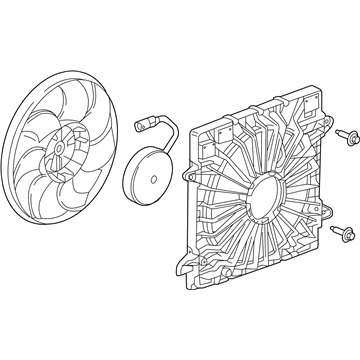 GMC 85159684 Fan Assembly