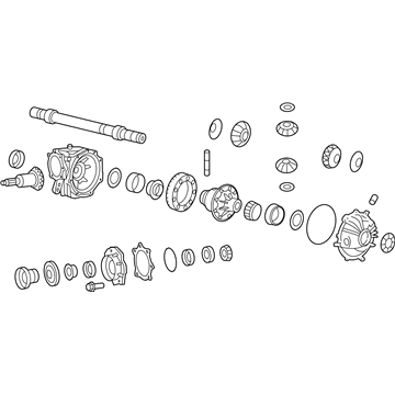 Cadillac 25978167 Carrier Assembly