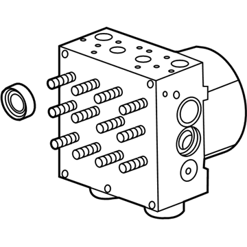 Cadillac 23158133 ABS Control Unit