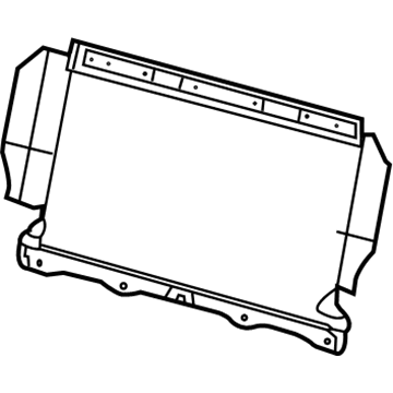 Cadillac 88896775 Seat Back Frame