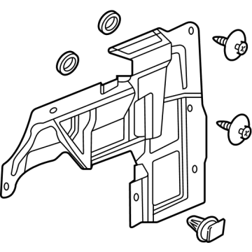 Cadillac 23164448 Splash Shield