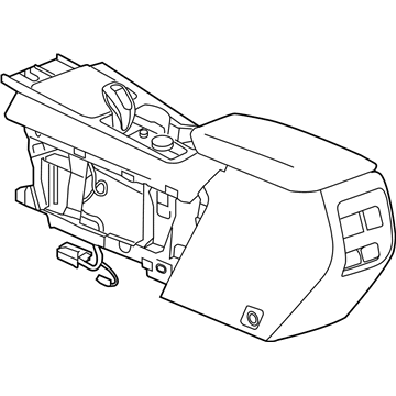 Cadillac XT4 Center Console Base - 84659018