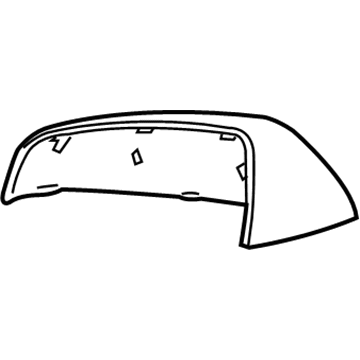 Cadillac 20774504 Mirror Cover