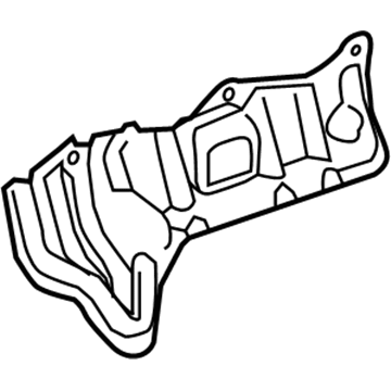 GM 12596566 Shield, Exhaust Manifold Heat (Lower)